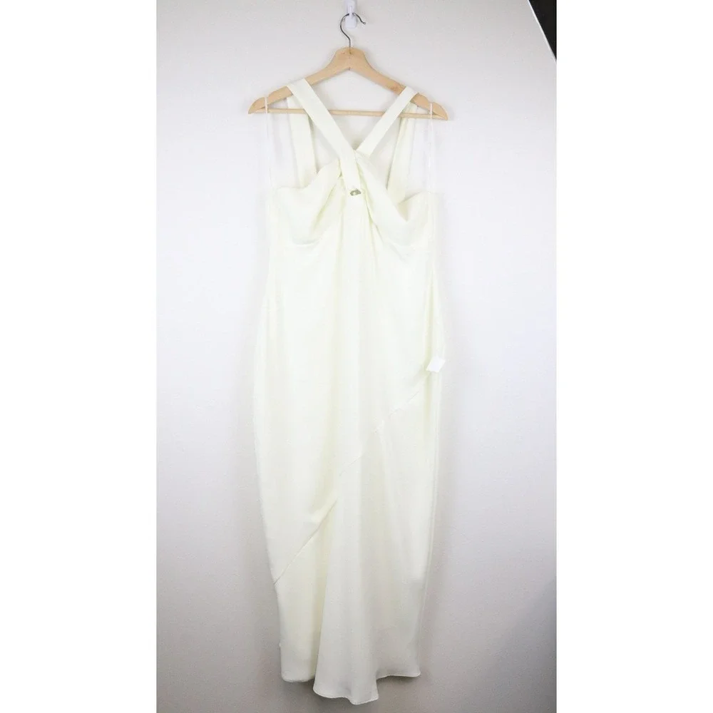 NWT Lady Pipa Rivera Dress White Collection Ivory Maxi Formal XXL Wedding Bridal - Picture 3 of 12